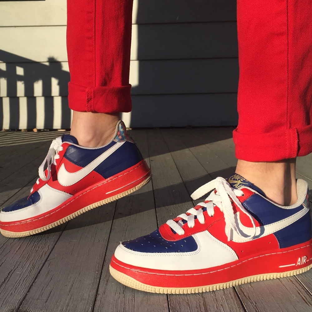 NIKE❤️💙 AIR FORCE 1’s